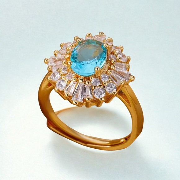 Gold and White Pearl Ring - Picture 6 of 8